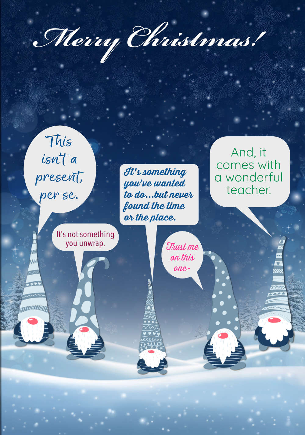 We Wish You Happy Holidays